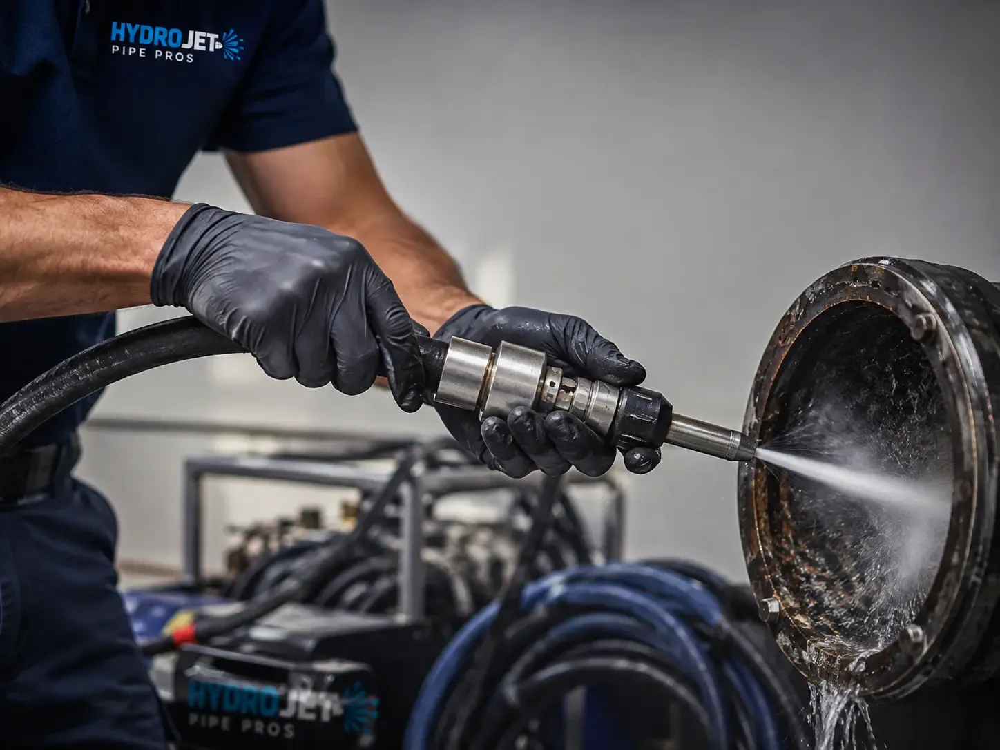 Hydro Jet Pipe Descaling in Branch, LA